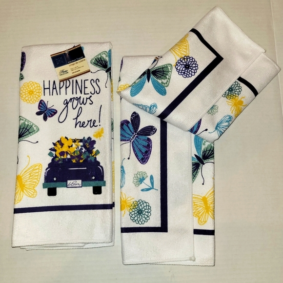 5 Piece Kitchen Set (Happiness Grows Here) - Picture 2 of 5